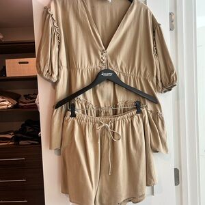 Women's SABO AUS Khaki Set